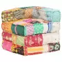 Pouf Modulare in Tessuto Patchwork