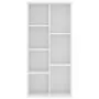 Libreria Bianca 50x25x106 cm in Legno Multistrato