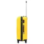 Set Trolley a Custodia Rigida 3 pz Giallo in ABS