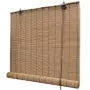 Tende Oscuranti in Bambù 2 pz 150 x 220 cm Marroni