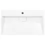 Lavandino 80x46x11 cm Blocco in Marmo/Minerale Bianco