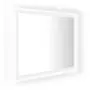 Specchio da Bagno con LED Bianco 60x8,5x37 cm in Acrilico