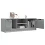 Mobile TV Grigio Sonoma 102x35x36,5 cm in Legno Multistrato