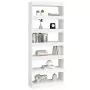 Libreria/Divisorio Bianco 80x30x198 cm in Truciolato