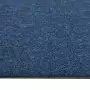 Quadrotte di Moquette 20 pz 5 m² 50x50 cm Blu Scuro