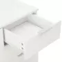 Credenza Bianco Lucido 107x35x80,5 cm