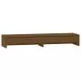 Supporto per Monitor Miele 100x27x15 cm Legno Massello di Pino