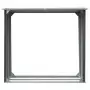 Capannone da Giardino in Acciaio Zincato 172x91x154cm Grigio