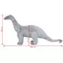 Dinosauro Brachiosauro di Peluche Giocattolo Grigio XXL