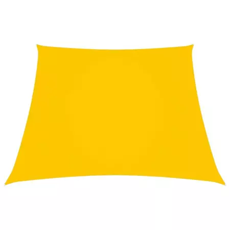 Parasole a Vela in Tela Oxford a Trapezio 2/4x3 m Giallo