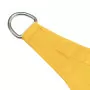 Parasole a Vela in Tela Oxford a Trapezio 2/4x3 m Giallo