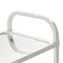 Carrello da Cucina a 5 Livelli 107x55x147 cm in Acciaio Inox