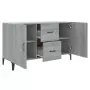 Credenza Grigio Sonoma 100x36x60 cm in Legno Multistrato