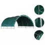 Tenda per Bestiame in PVC 3,7x3,7 m Verde