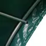 Tenda per Bestiame in PVC 3,7x3,7 m Verde