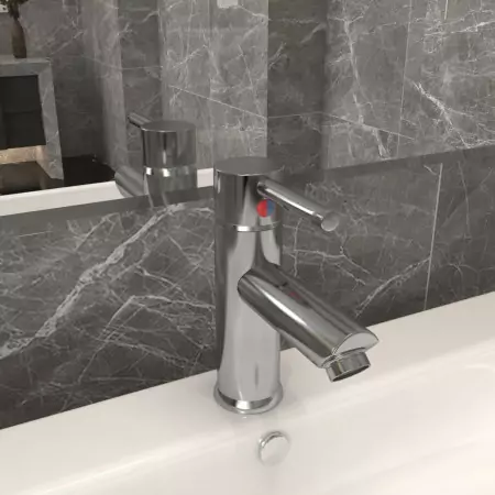 Rubinetto per Lavabo del Bagno Argento 130x176 mm