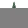Set Albero Natale Artificiale con LED e Palline L 240 cm Verde
