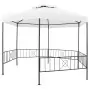 Gazebo da Giardino 323x275x265 cm Bianco 180 g/m²