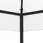 Gazebo da Giardino 323x275x265 cm Bianco 180 g/m²