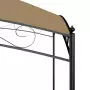 Gazebo 3x3x2,65 m Grigio Talpa 180 g/m²