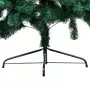 Albero di Natale Artificiale a Metà Supporto Verde 240 cm PVC