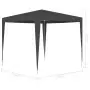 Gazebo Professionale 2,5x2,5 m Antracite 90 g/m²