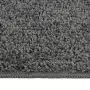 Tappeto Shaggy Grigio Scuro 140x200 cm Antiscivolo