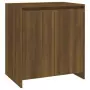 idaXL Credenza Rovere Marrone 70x40x75 cm in Legno Multistrato