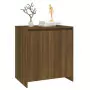 idaXL Credenza Rovere Marrone 70x40x75 cm in Legno Multistrato