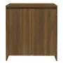 idaXL Credenza Rovere Marrone 70x40x75 cm in Legno Multistrato