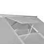 Serra in Alluminio Rinforzato con Telaio di Base 9,025 m²
