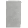 Mobile Bagno Grigio Cemento 64,5x33,5x59cm in Legno Multistrato