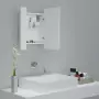 Specchio da Bagno con LED Bianco 40x12x45 cm in Acrilico