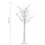 Albero Natale 120 LED 1,2 m Salice Blu Interno Esterno