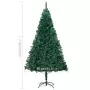 Albero di Natale Artificiale con Rami Folti Verde 150 cm PVC