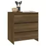 Credenza Rovere Marrone 70x41x75 cm in Truciolato