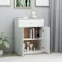 Credenza Bianca 60x30x75 cm in Truciolato