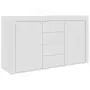 Credenza Bianca 120x36x69 cm in Truciolato