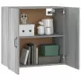 Mobile Pensile Grigio Sonoma 60x31x60 cm in Legno Multistrato