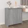 Credenza Grigio Sonoma 70x40x75 cm in Legno Multistrato