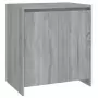 Credenza Grigio Sonoma 70x40x75 cm in Legno Multistrato