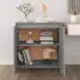 Credenza Grigio Sonoma 70x40x75 cm in Legno Multistrato