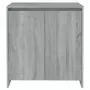 Credenza Grigio Sonoma 70x40x75 cm in Legno Multistrato