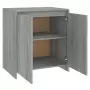 Credenza Grigio Sonoma 70x40x75 cm in Legno Multistrato