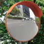 Specchio per Traffico Convesso Plastica PC Arancione 45 cm