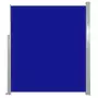 Tenda da Sole Laterale Retrattile 160 x 500 cm Blu