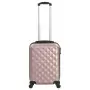 Trolley a Custodia Rigida Oro Rosa ABS