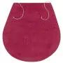 Set Tappetini per Bagno 3 pz in Tessuto Fucsia