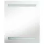 Armadietto Bagno con Specchio e LED 50x13,5x60 cm