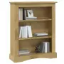 Libreria a 3 Ripiani Pino Messicano Corona Range 81x29x100 cm